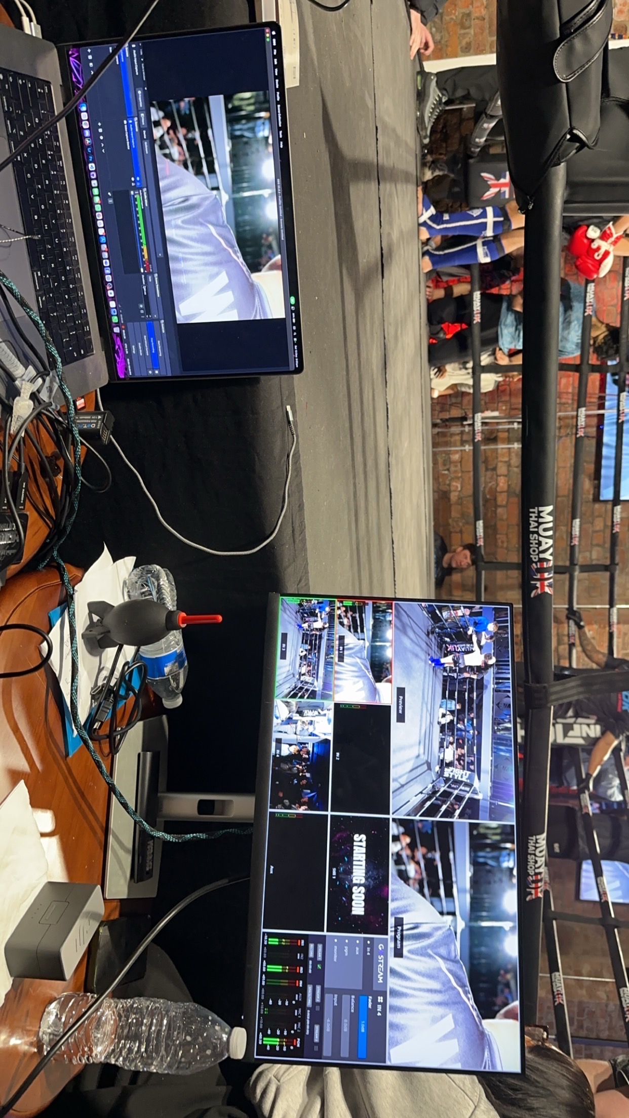 Live multi-camera event coverage for Alliance Muay Thai in Manchester
